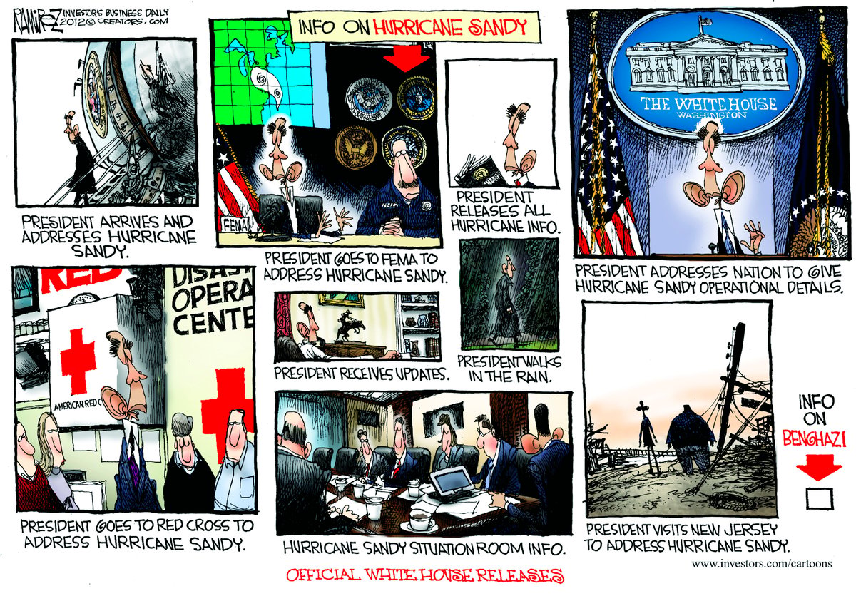 Michael Ramirez — November 2, 2012