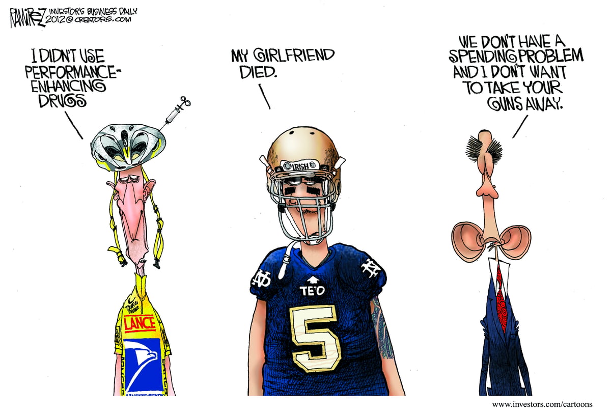 Michael Ramirez — January 20, 2013