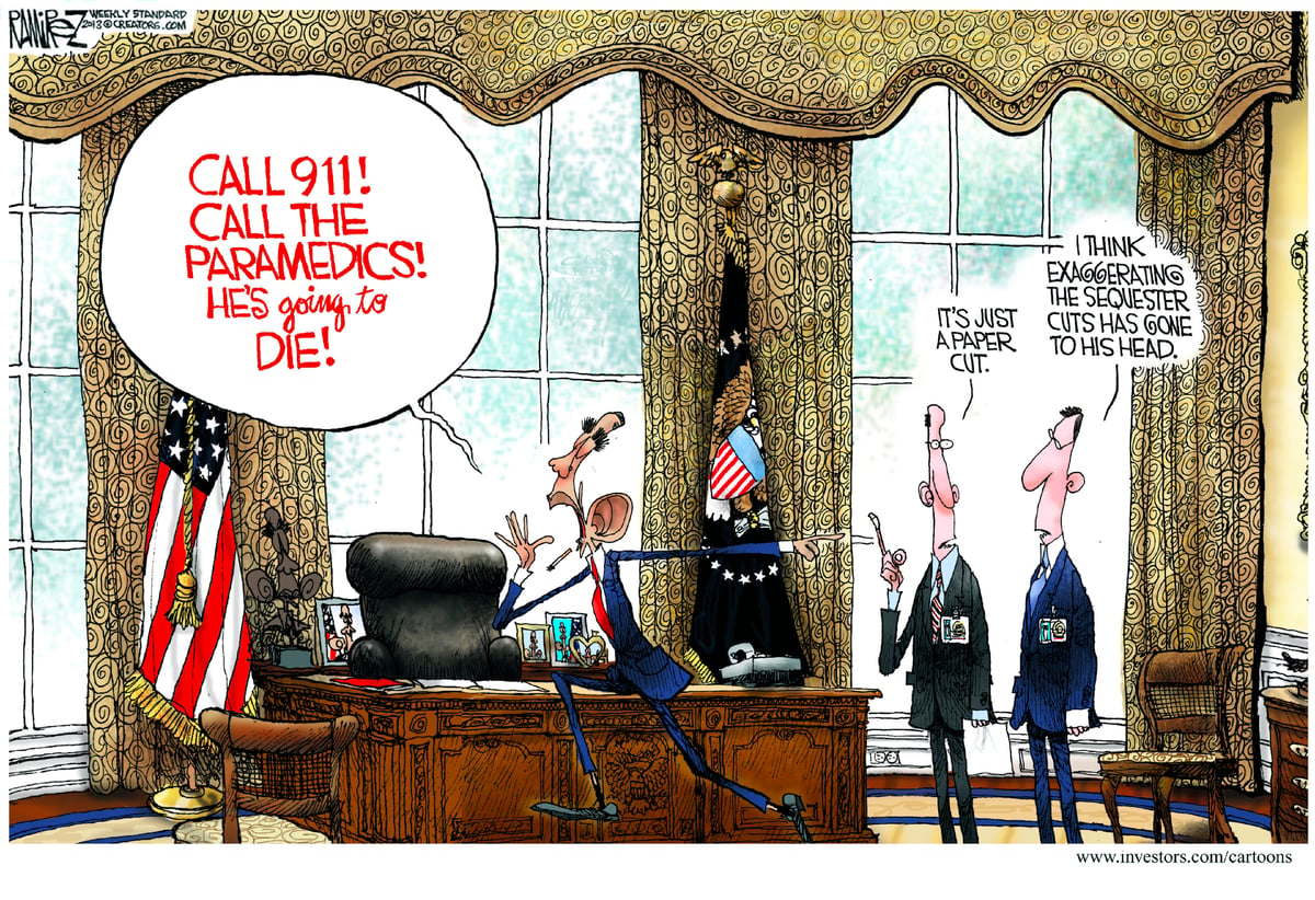 Michael Ramirez — March 5, 2013