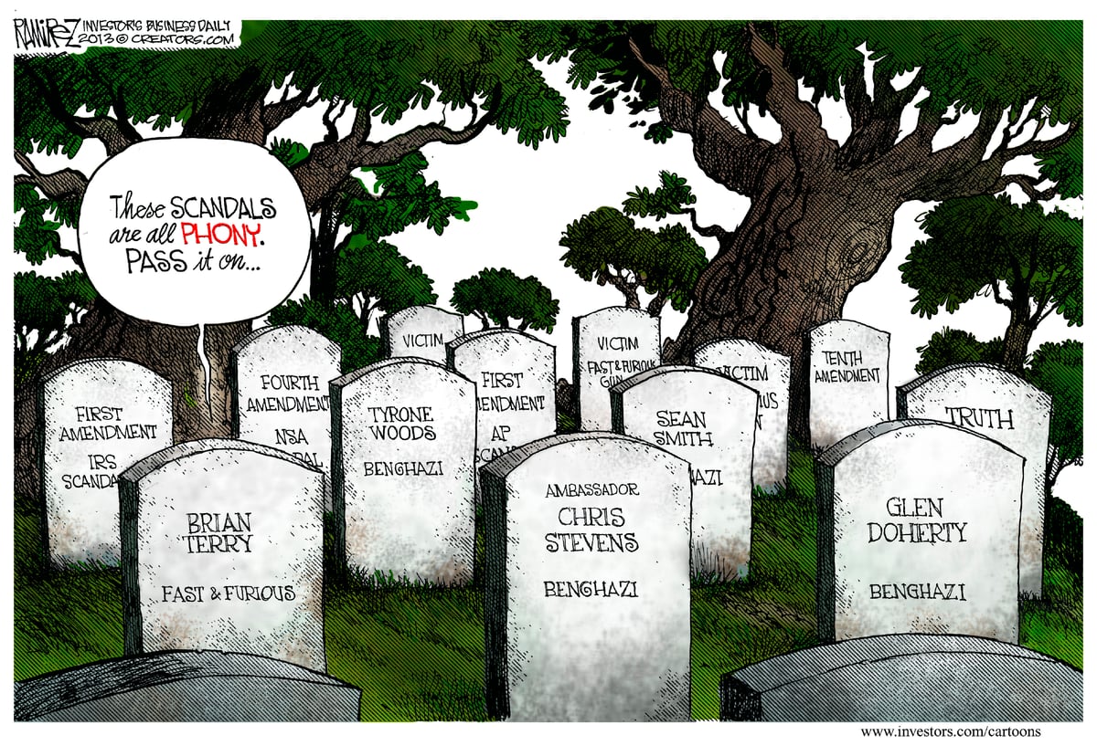 Michael Ramirez — July 28, 2013