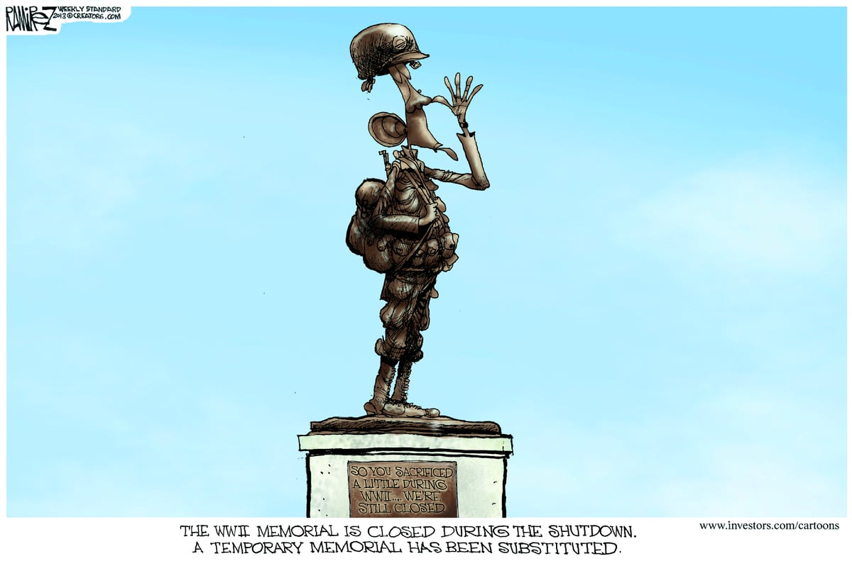 Michael Ramirez — October 7, 2013