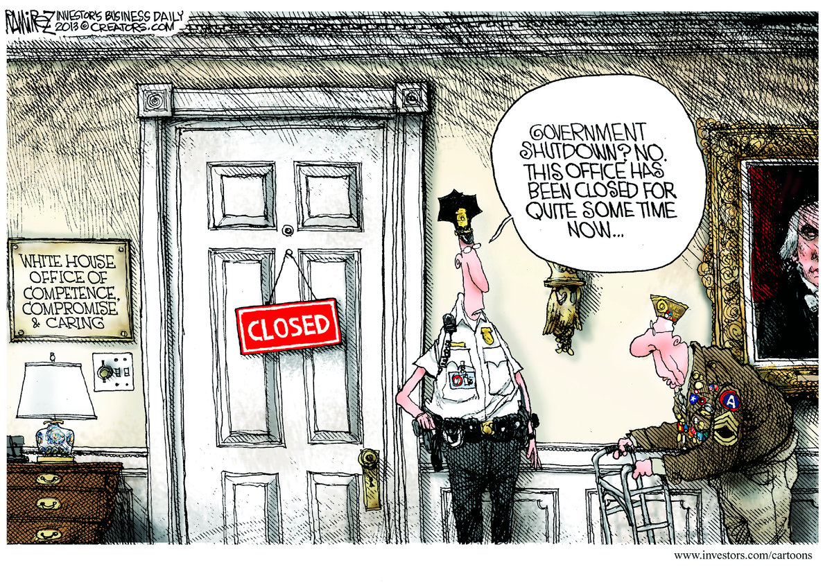 Michael Ramirez — October 10, 2013