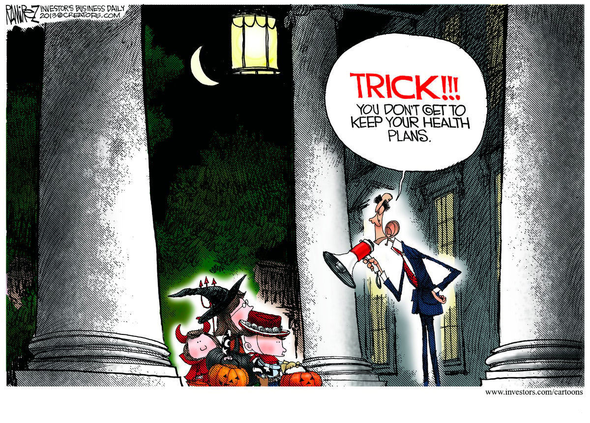 Michael Ramirez — October 31, 2013