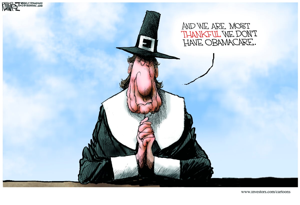 Michael Ramirez — November 26, 2013