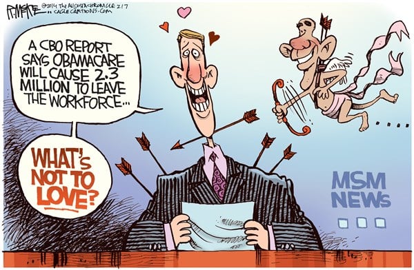 Rick McKee — February 8, 2014