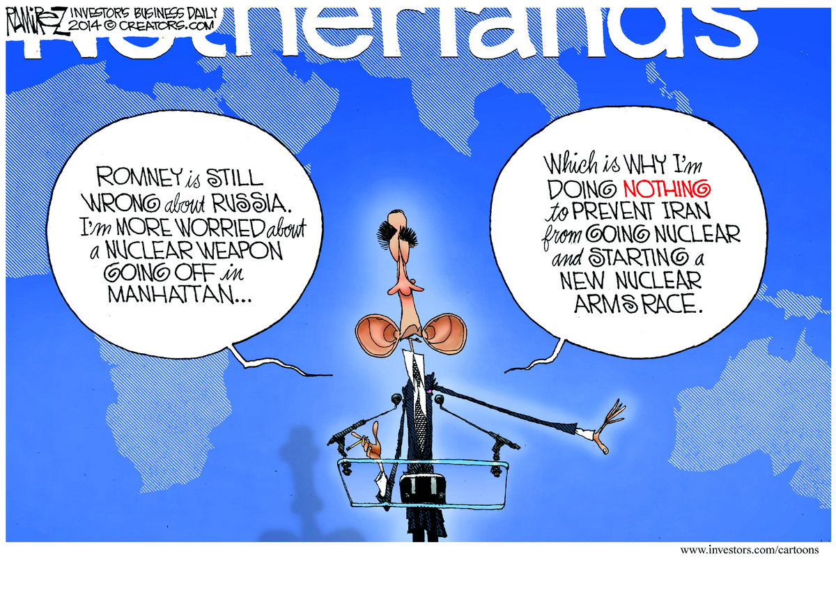 Michael Ramirez — March 27, 2014