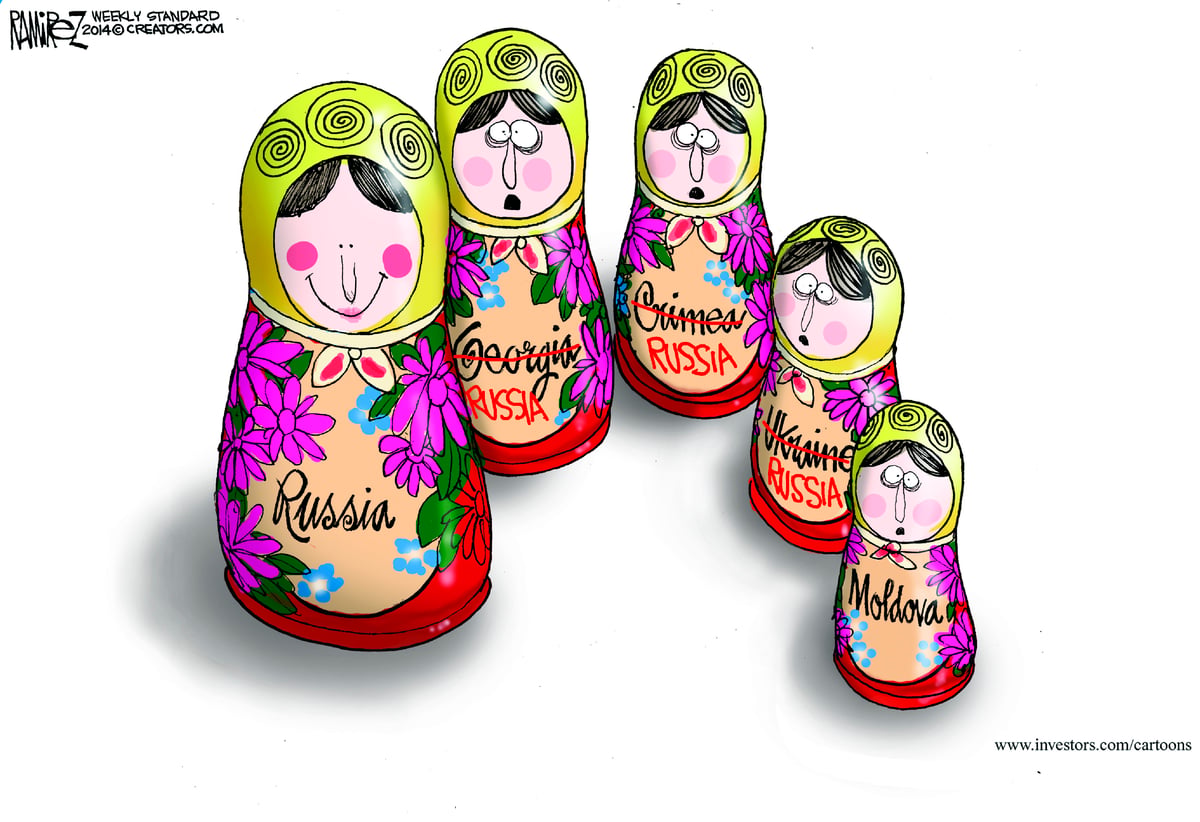 Michael Ramirez — April 21, 2014