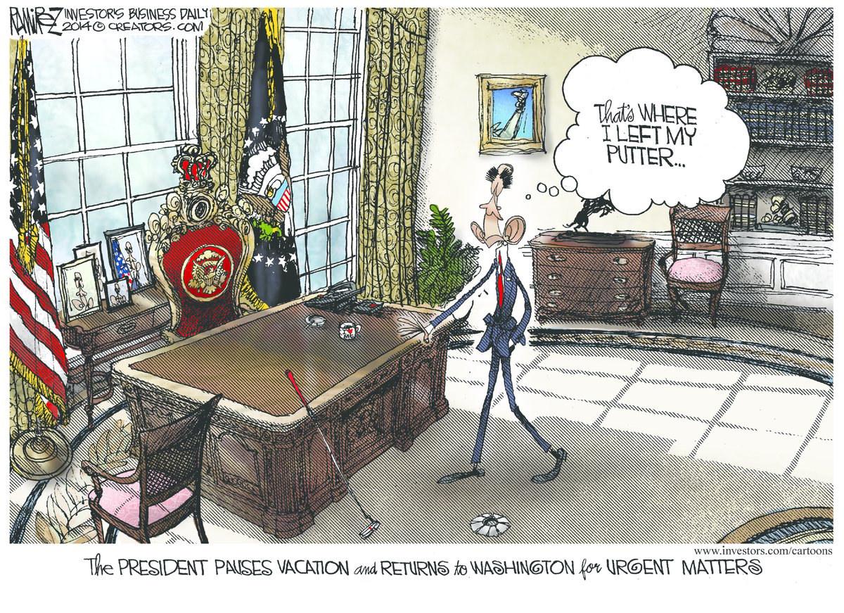 Michael Ramirez — August 20, 2014
