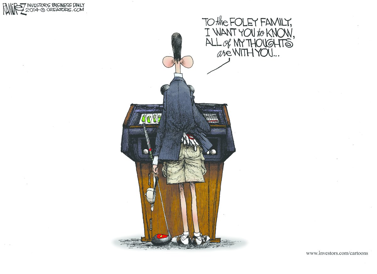 Michael Ramirez — August 24, 2014
