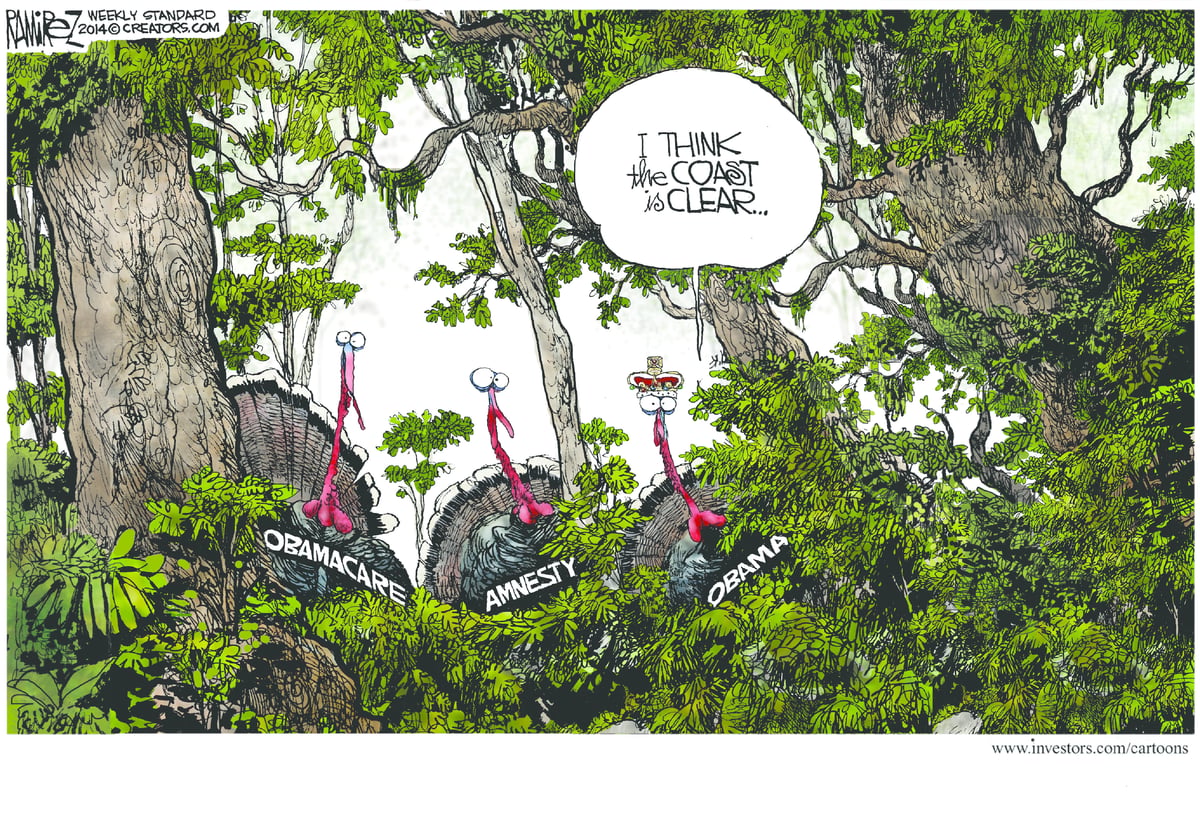 Michael Ramirez — December 1, 2014