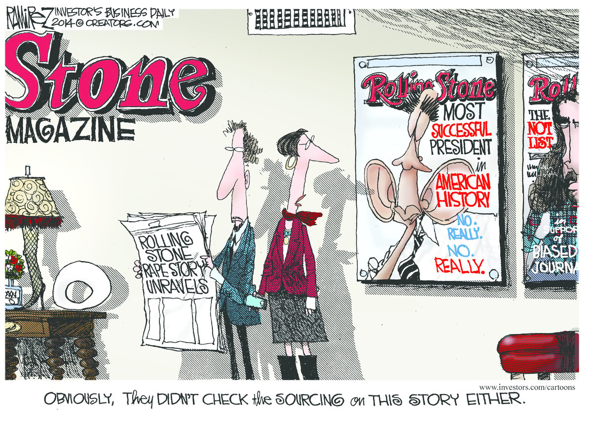 Michael Ramirez — December 9, 2014