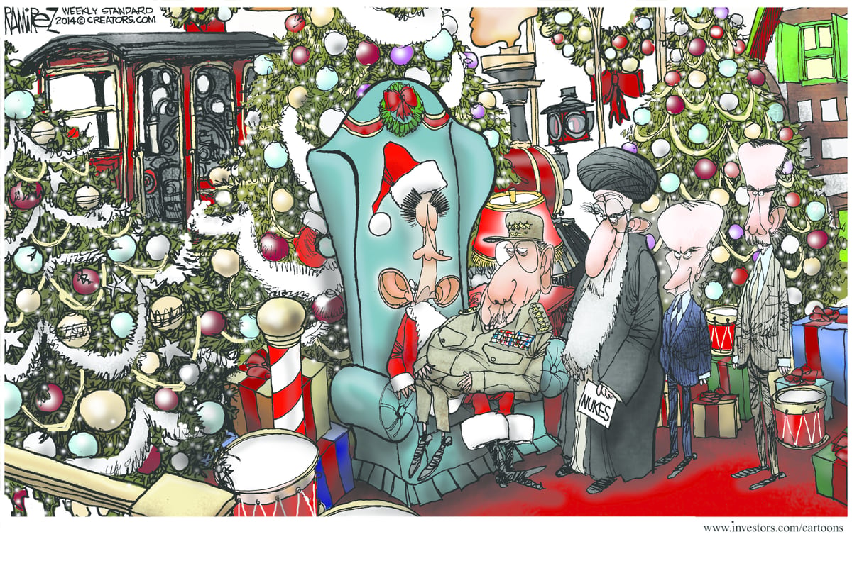 Michael Ramirez — December 25, 2014