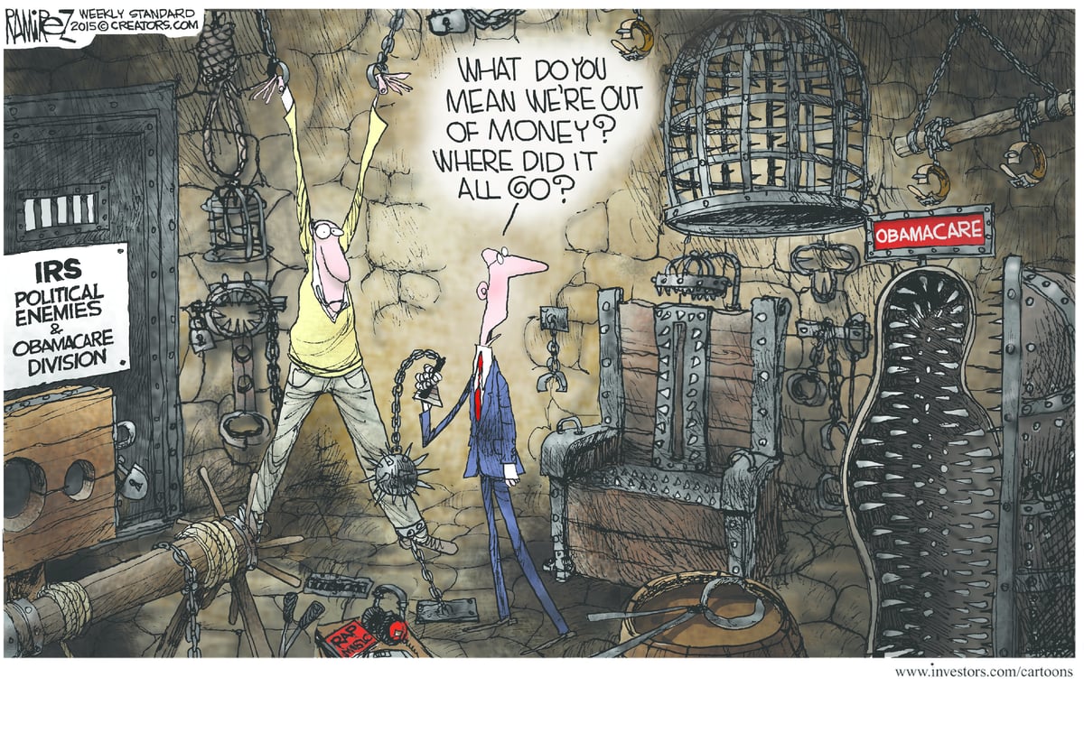 Michael Ramirez — February 9, 2015