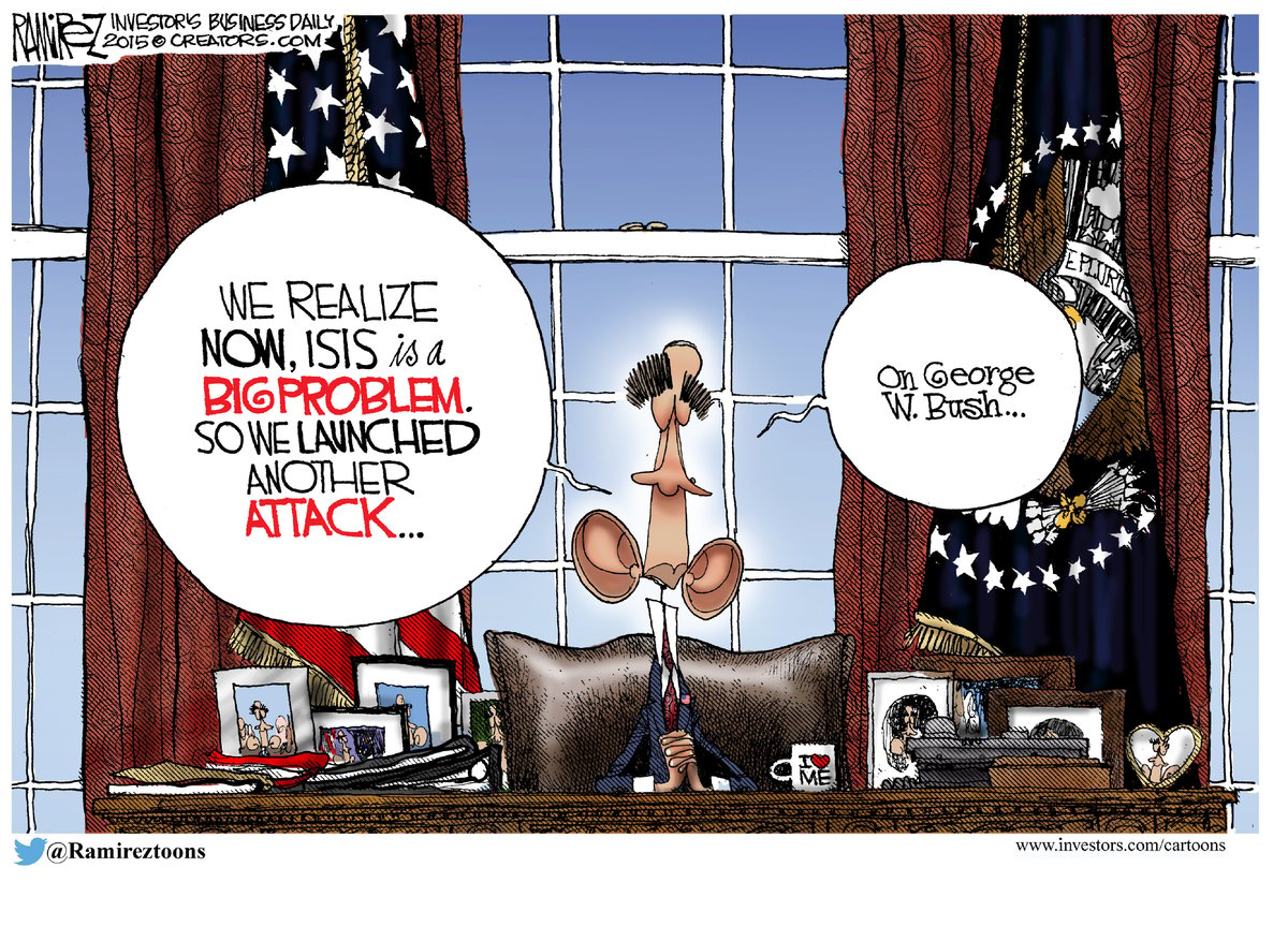 Michael Ramirez — March 25, 2015