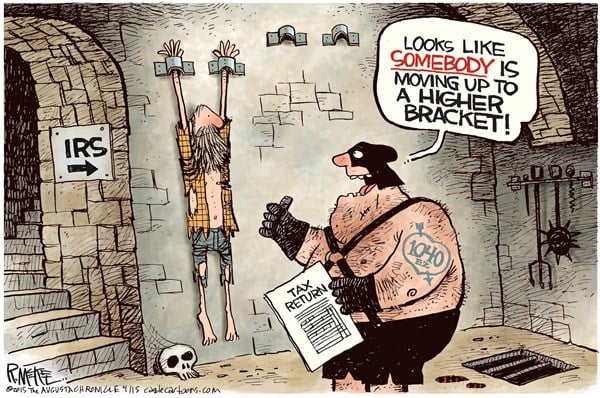 Rick McKee — April 15, 2015