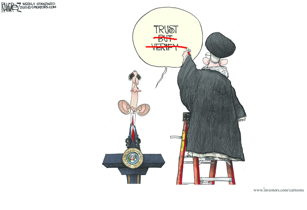 Michael Ramirez — April 28, 2015