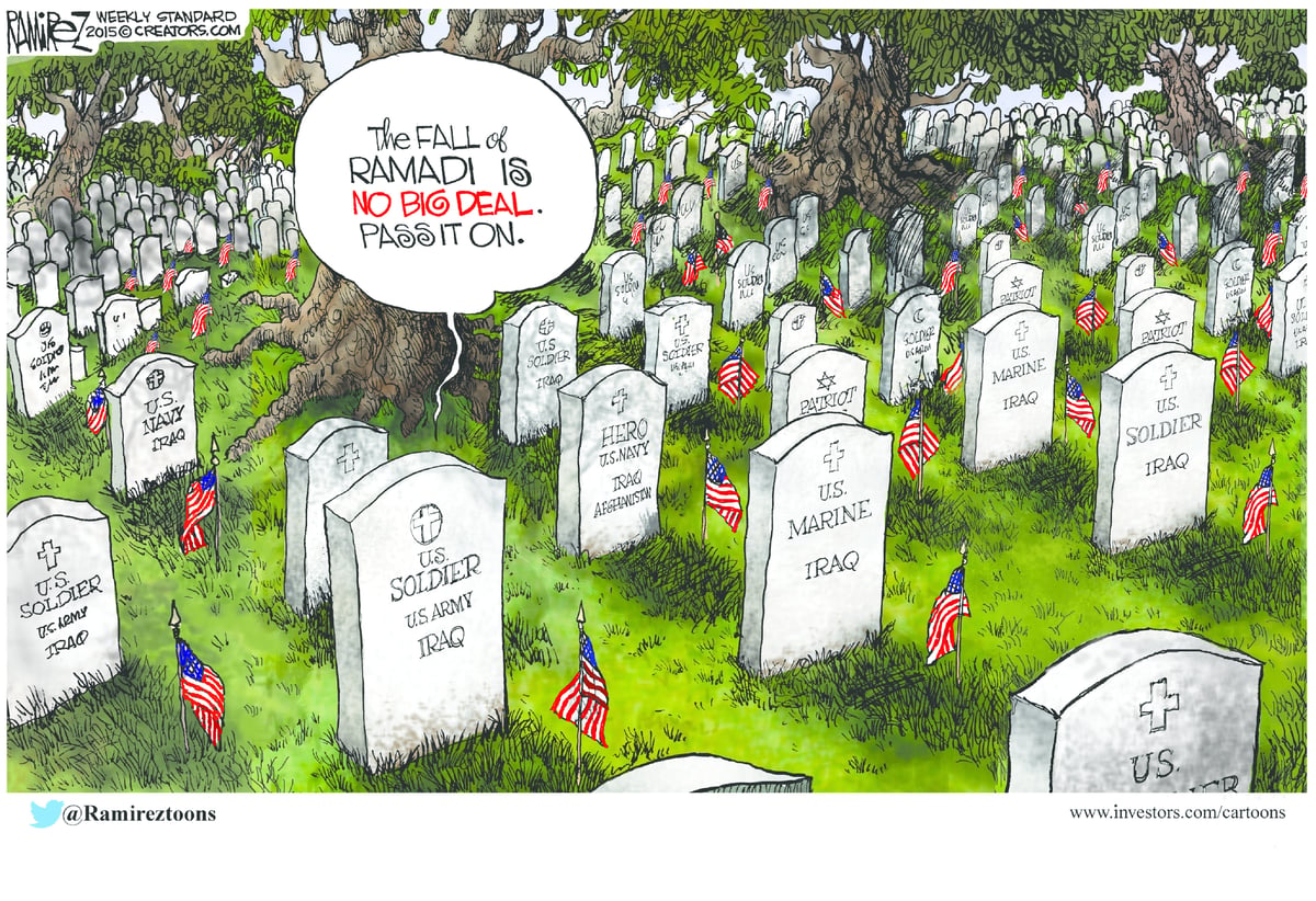 Michael Ramirez — May 26, 2015