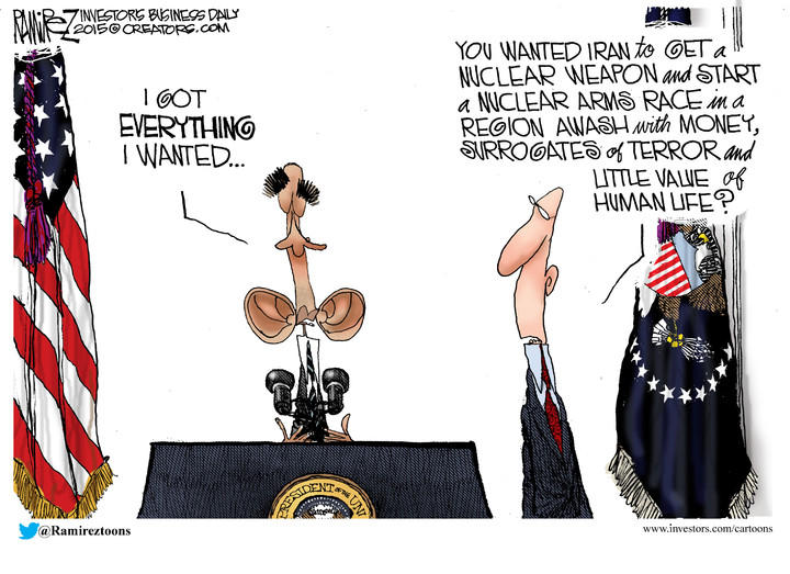 Michael Ramirez — July 15, 2015