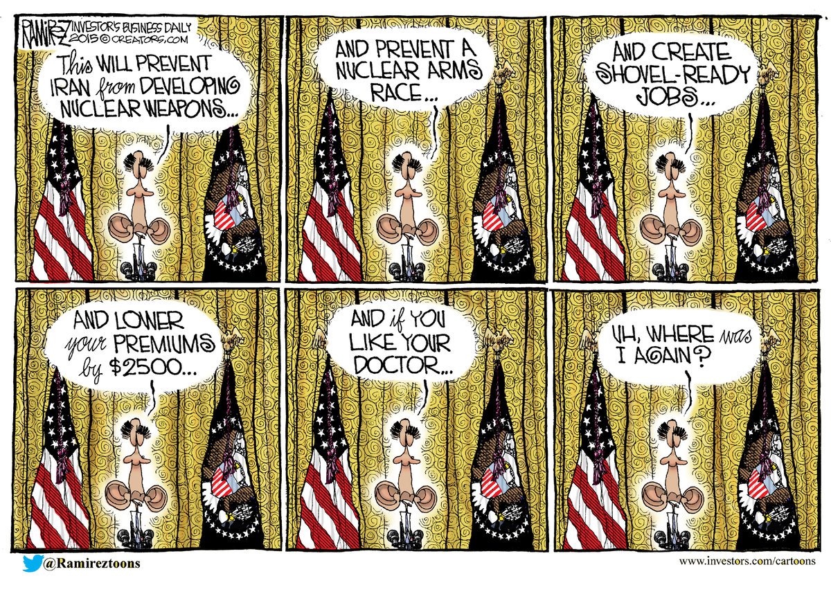 Michael Ramirez — July 16, 2015