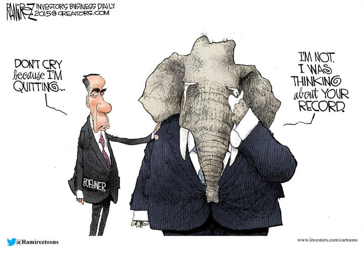 Michael Ramirez — September 28, 2015