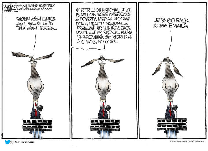 Michael Ramirez — October 17, 2015