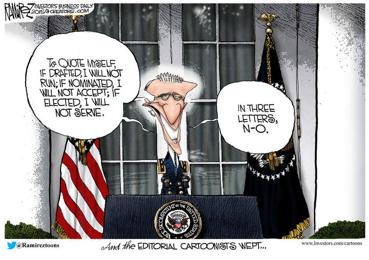 Michael Ramirez — October 22, 2015