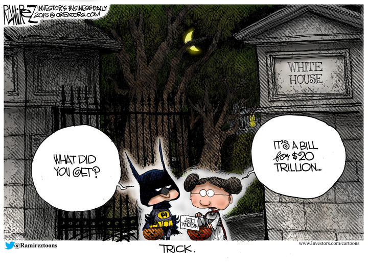 Michael Ramirez — October 30, 2015