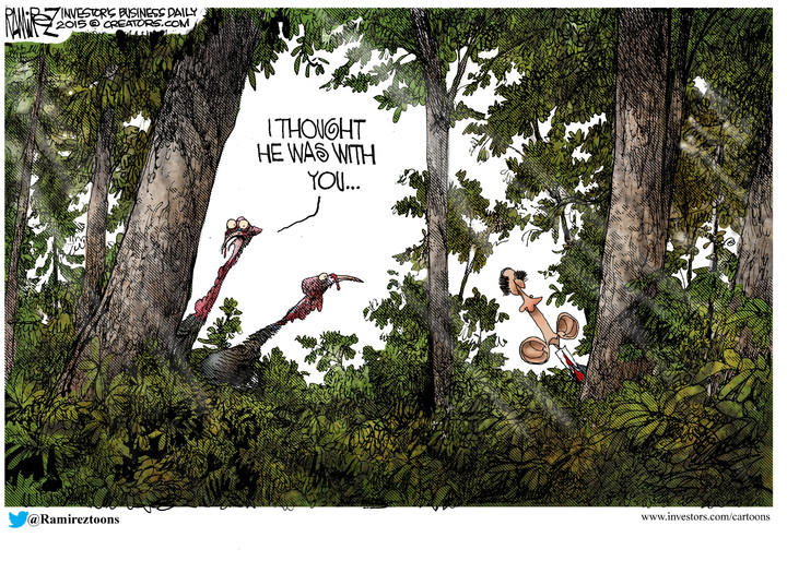 Michael Ramirez — November 27, 2015