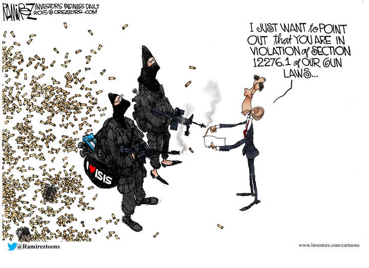 Michael Ramirez — December 6, 2015