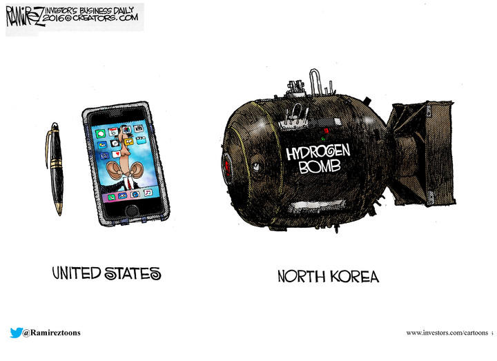 Michael Ramirez — January 7, 2016