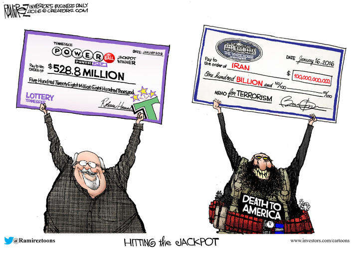 Michael Ramirez — January 20, 2016
