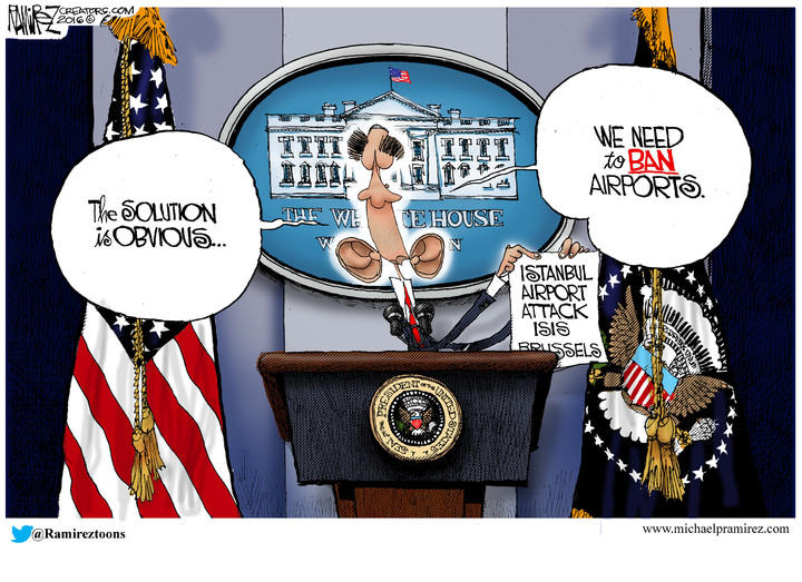Michael Ramirez — July 1, 2016
