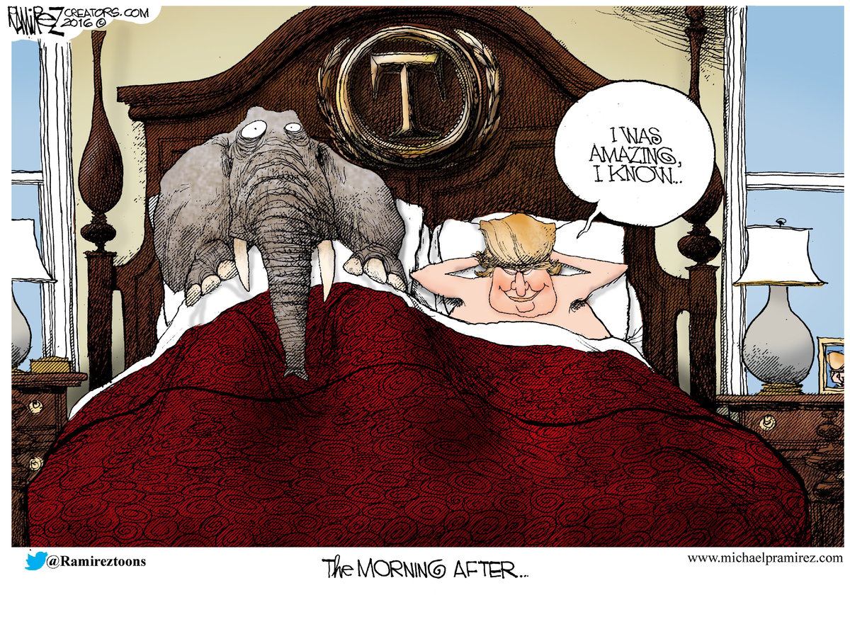 Michael Ramirez — July 23, 2016