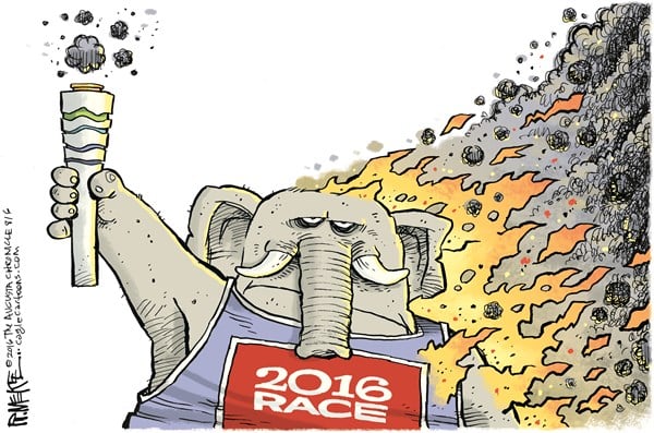 Rick McKee — August 6, 2016