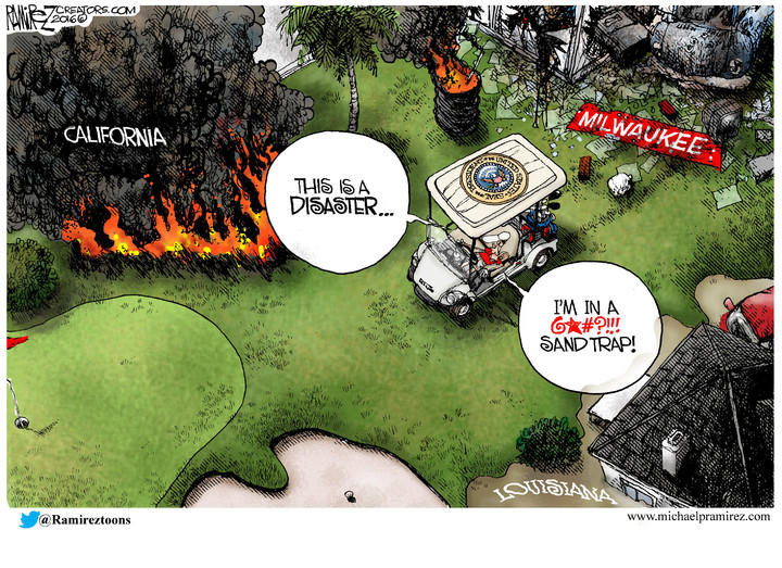 Michael Ramirez — August 21, 2016