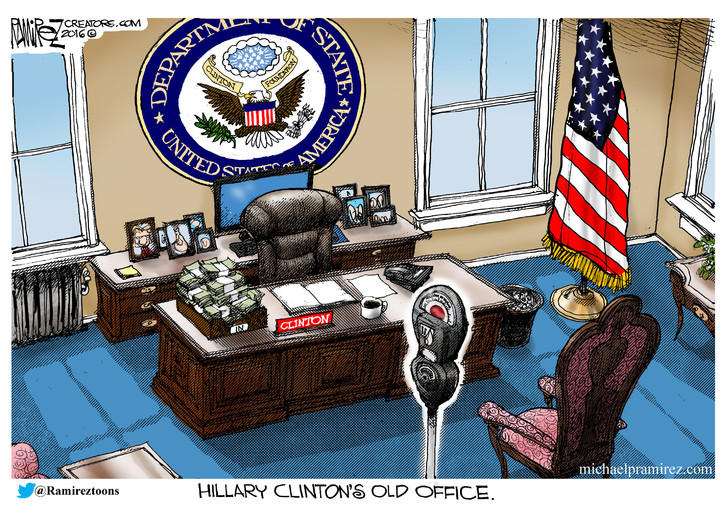 Michael Ramirez — August 26, 2016
