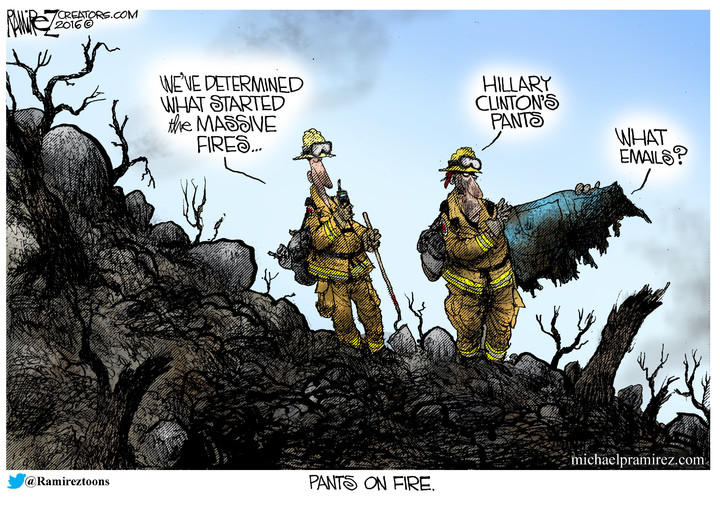Michael Ramirez — August 27, 2016