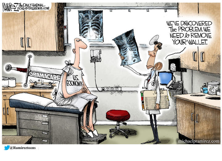Michael Ramirez — August 28, 2016