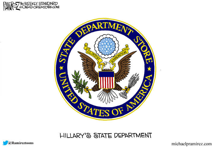 Michael Ramirez — August 30, 2016
