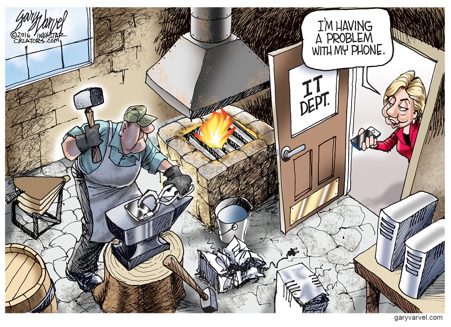 Gary Varvel — September 9, 2016