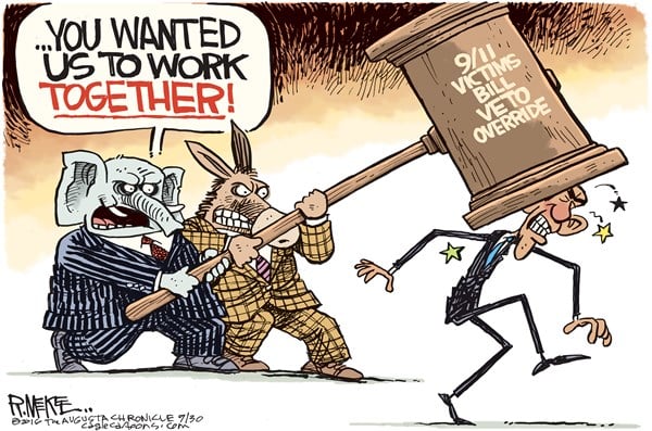 Rick McKee — October 1, 2016