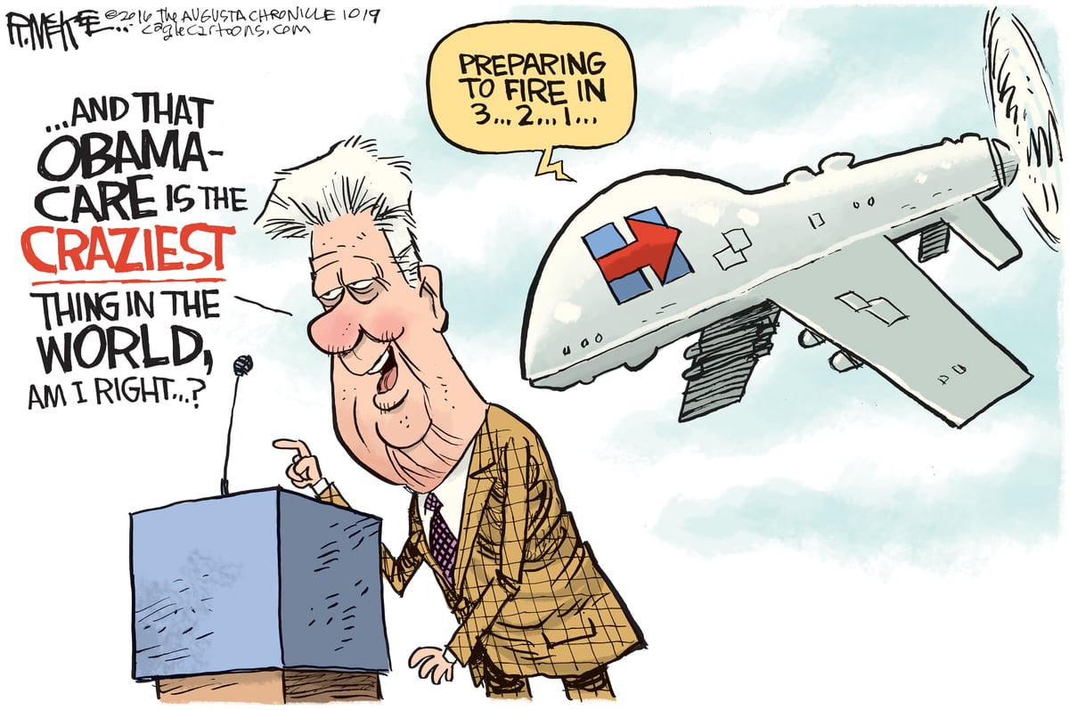 Rick McKee — October 10, 2016