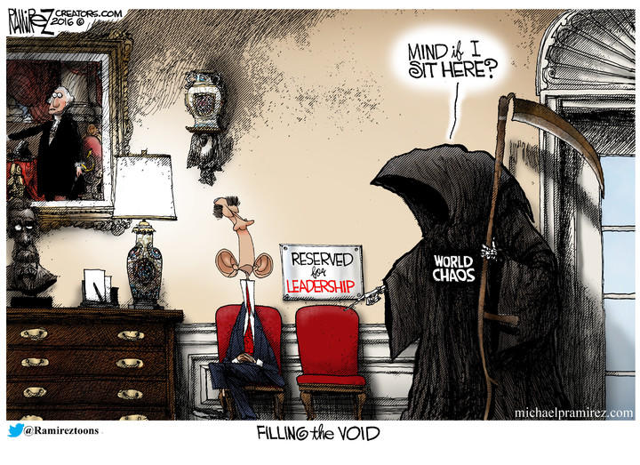 Michael Ramirez — October 20, 2016