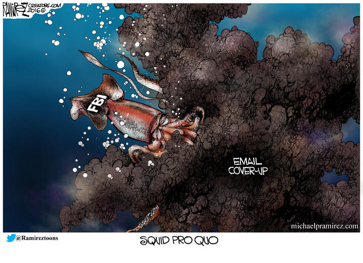 Michael Ramirez — October 21, 2016