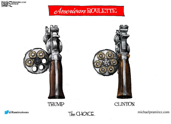 Michael Ramirez — October 26, 2016