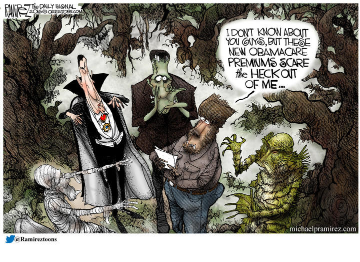 Michael Ramirez — October 29, 2016