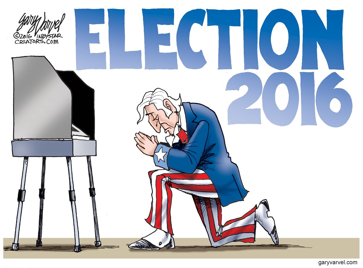 Gary Varvel — November 7, 2016