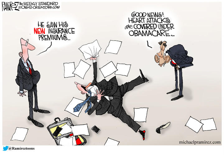 Michael Ramirez — November 7, 2016