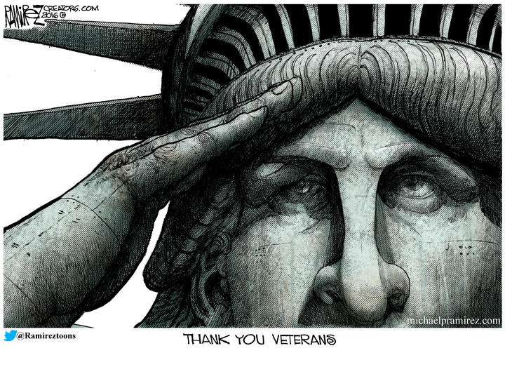 Michael Ramirez — November 11, 2016