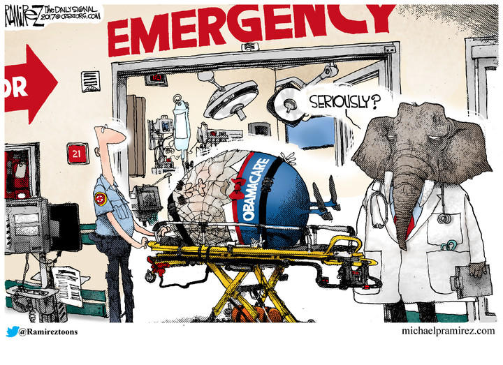 Michael Ramirez — January 8, 2017